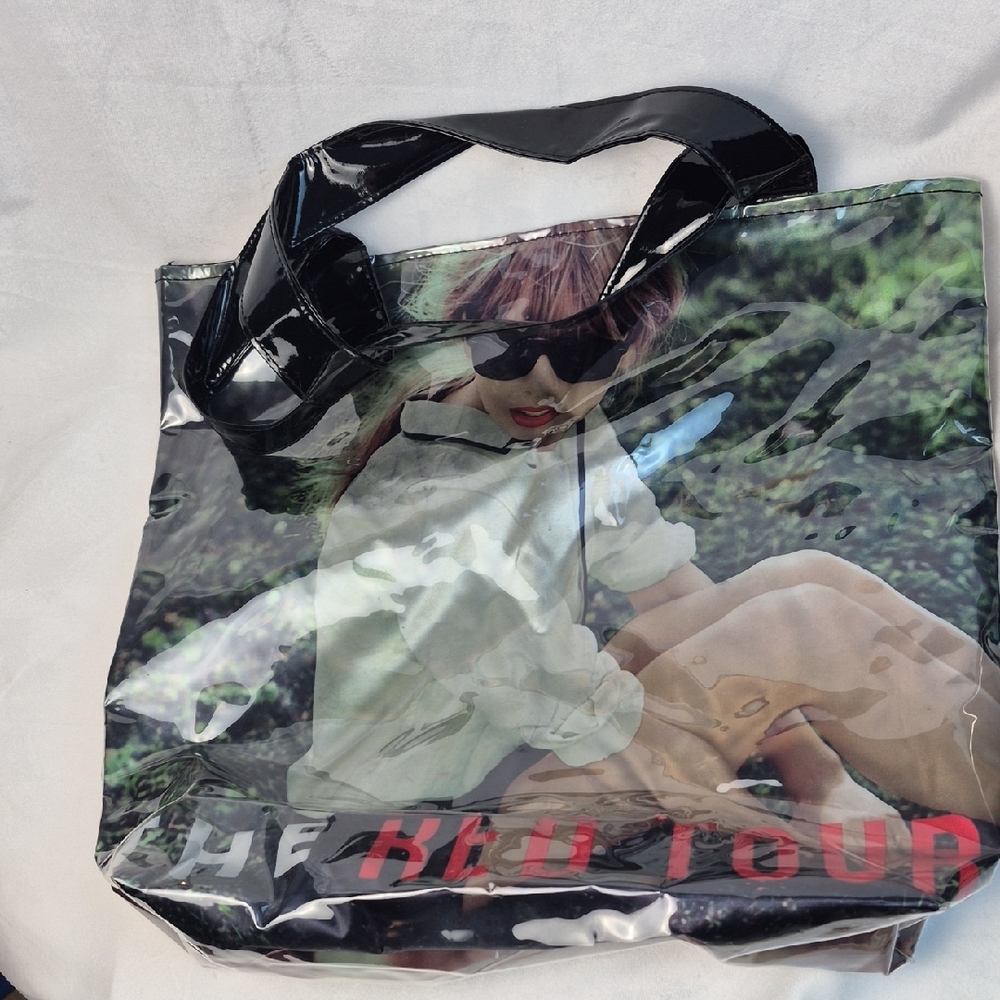 Taylor Swift Red Tour Vinyl Tote Bag
